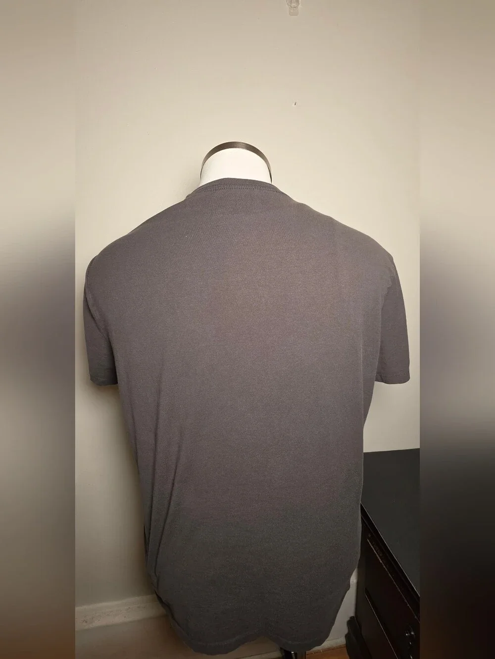 Ralph Lauren Denim & Supply Short Sleeve Graphic Tee - Charcoal with White Print